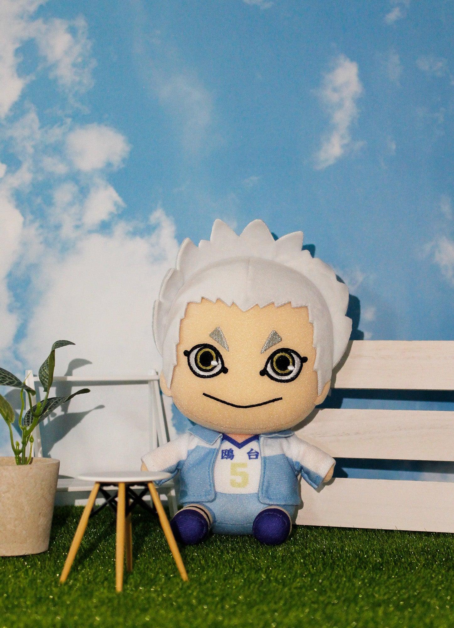 Haikyu S4 - Korai Hoshiumi Jacket Sitting Pose Plush 7"H - Image 4