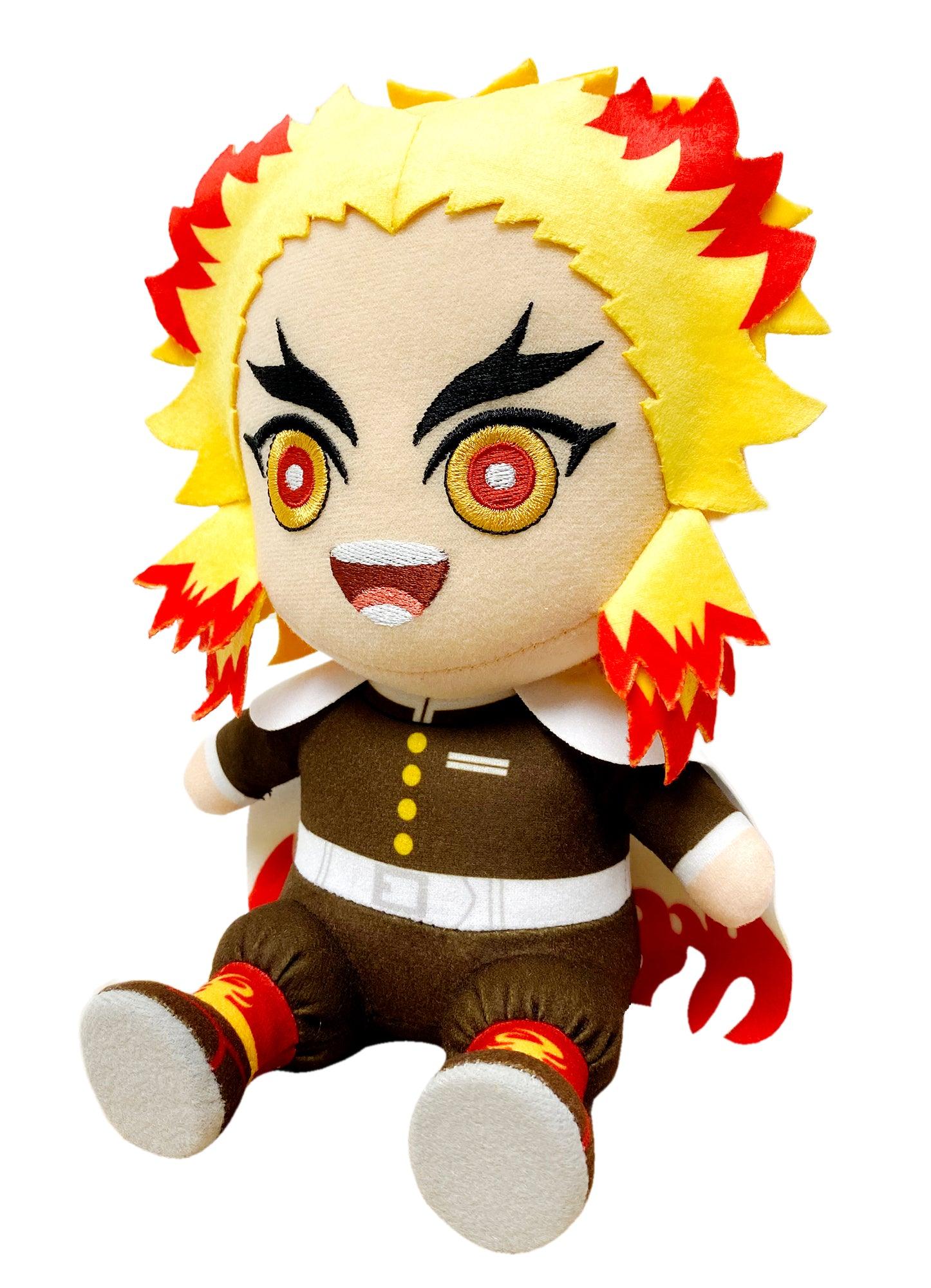 Demon Slayer - Kyojuro Rengoku Sitting Plush 7"H - Image 2
