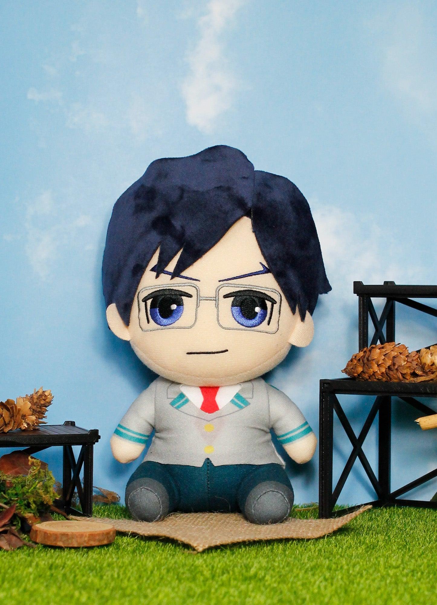 My Hero Academia S2 - Tenya Iida Seifuku Sitting Plush 7" - Image 3