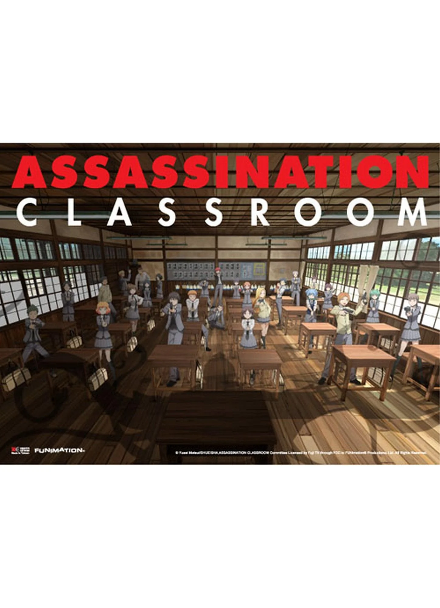 Assassination Classroom - Promo Art Fabric Poster