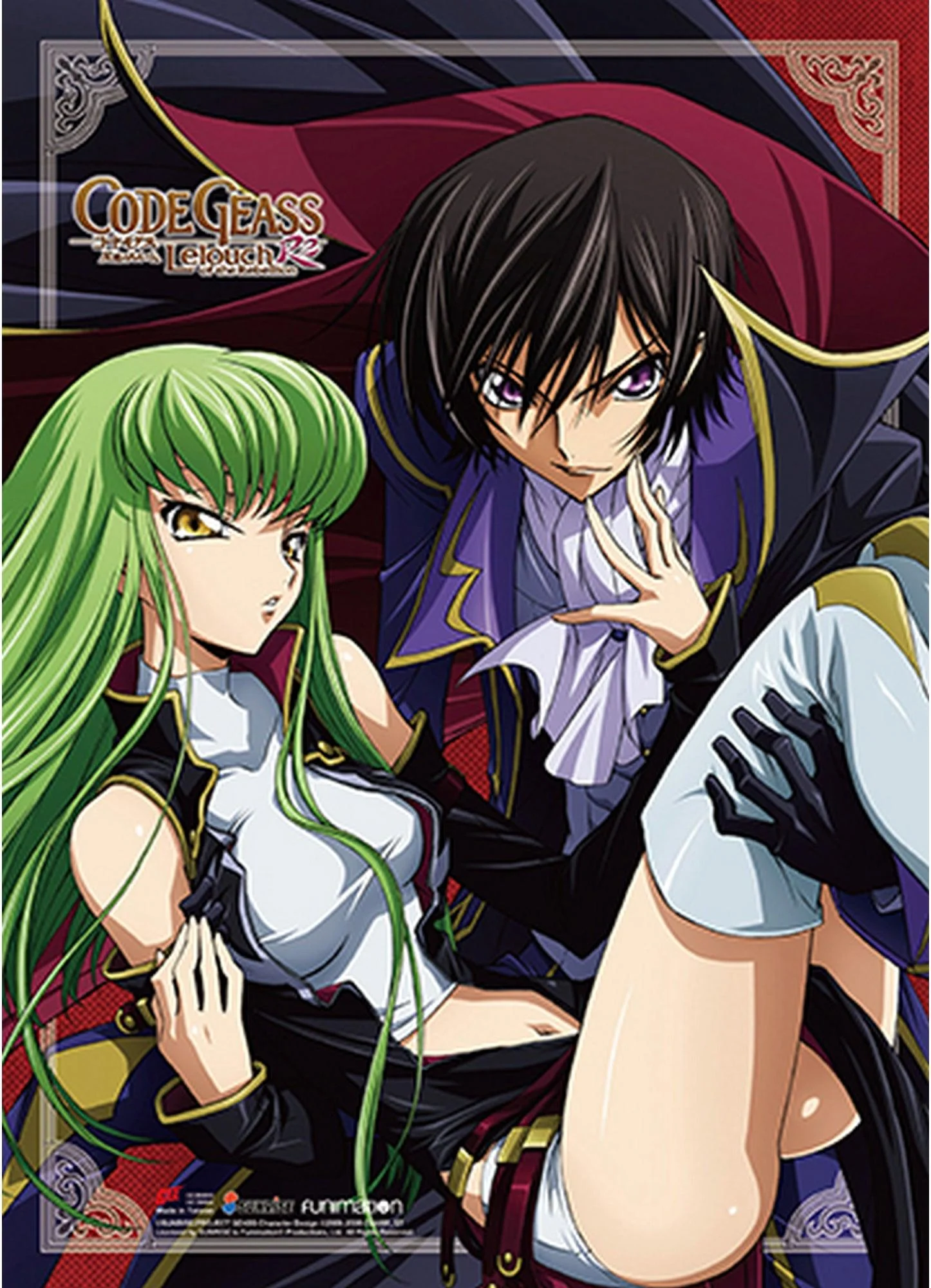 Code Geass R2 - Lelouch vi Britannia & C.C. Wall Scroll