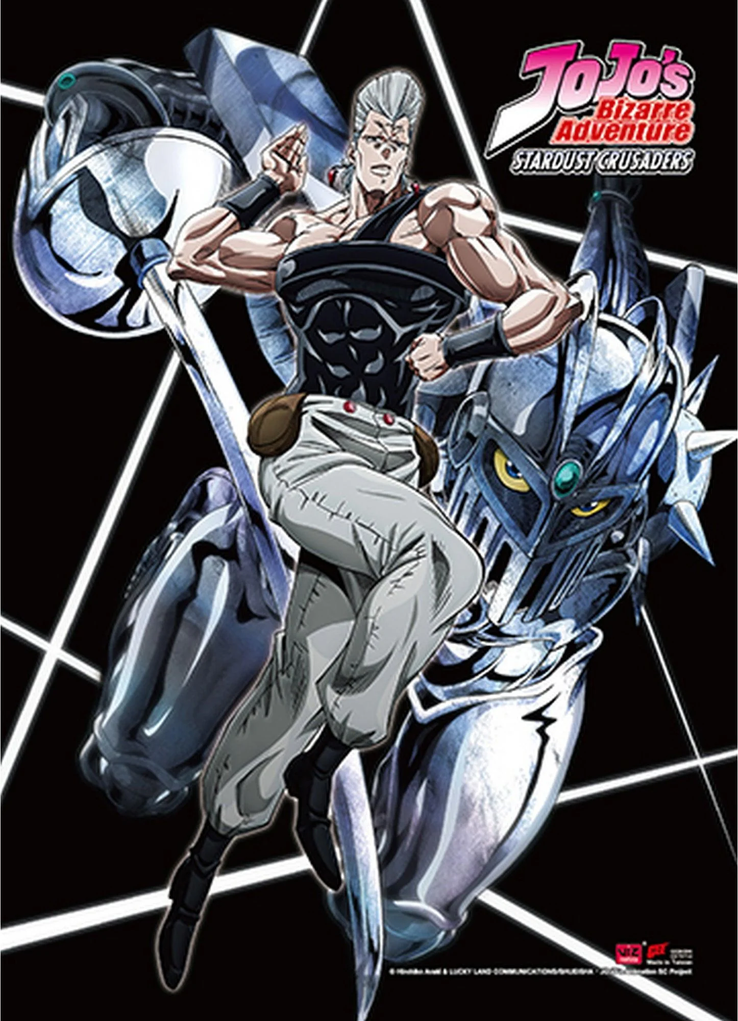 Jojo's Bizarre Adventure - Jean Pierre Polnareff Fabric Poster
