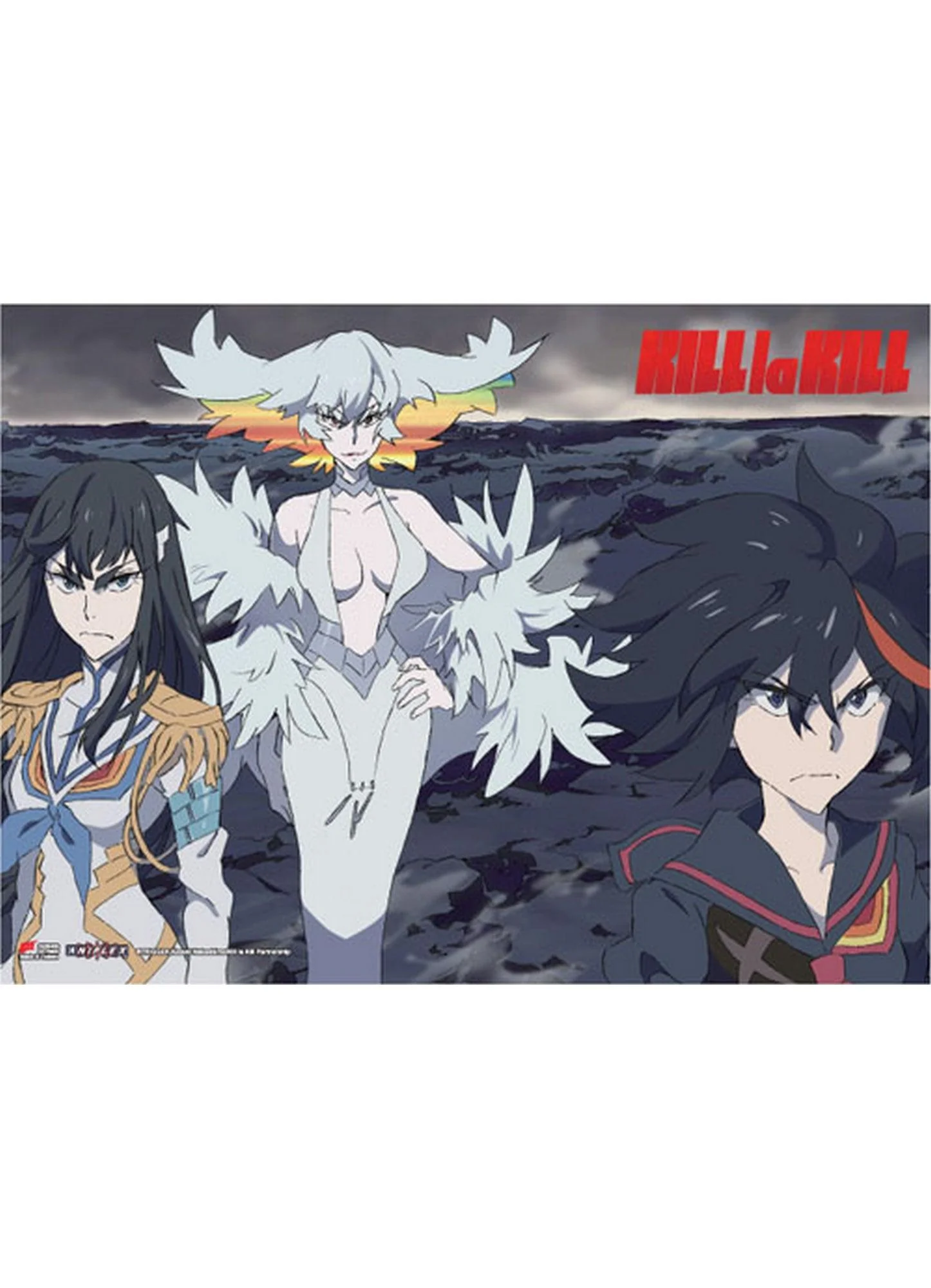 Kill La Kill - Ryuko Matoi, Satsuki Kiryuin & Ragyo Kiryuin Wall Scroll