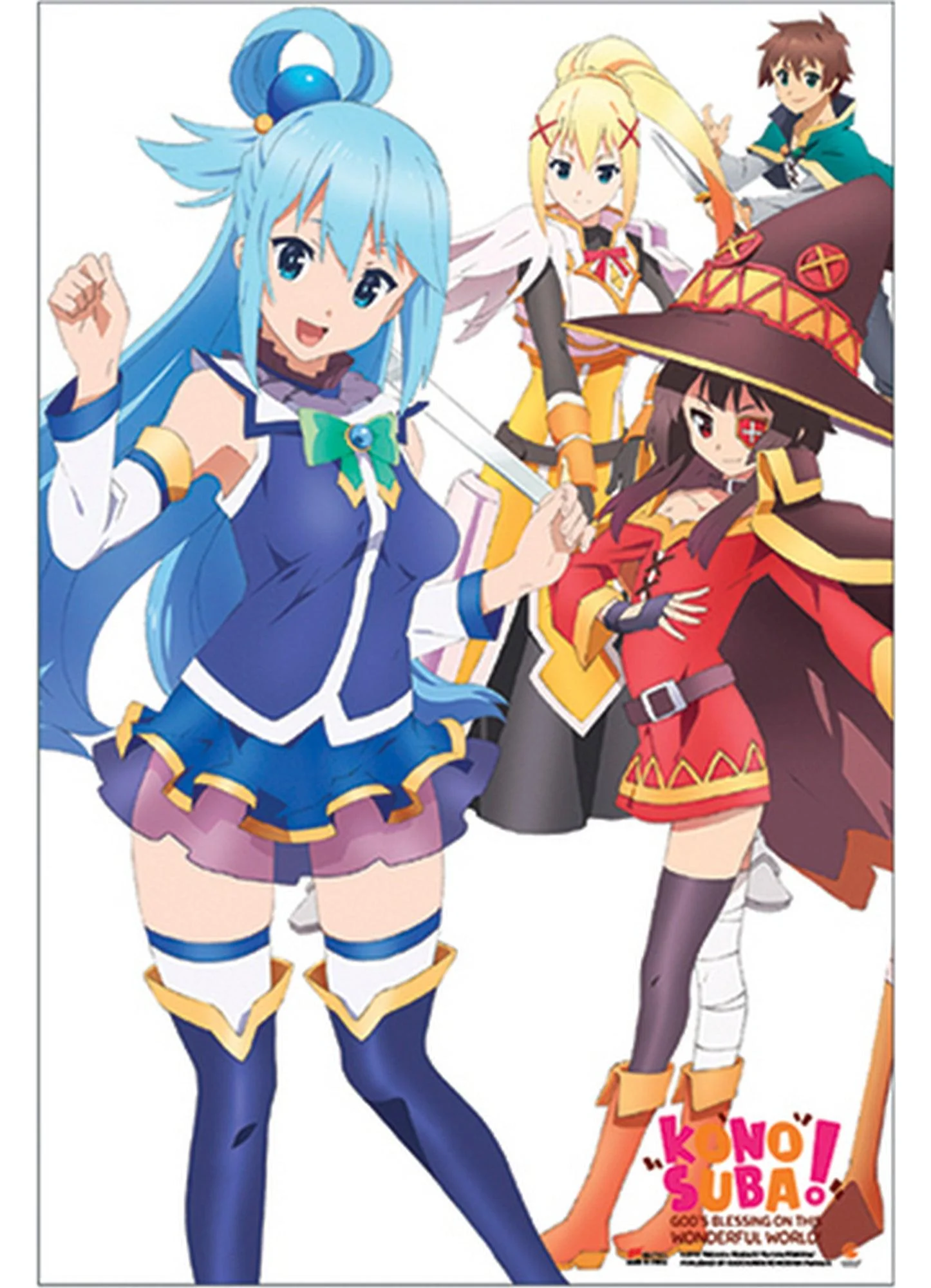 Konosuba - Key Visual 2 Paper Poster