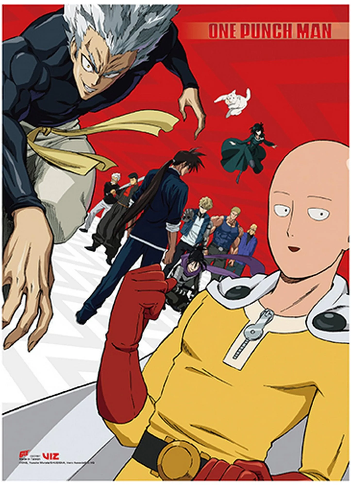 One Punch Man S2 - Key Art Wall Scroll