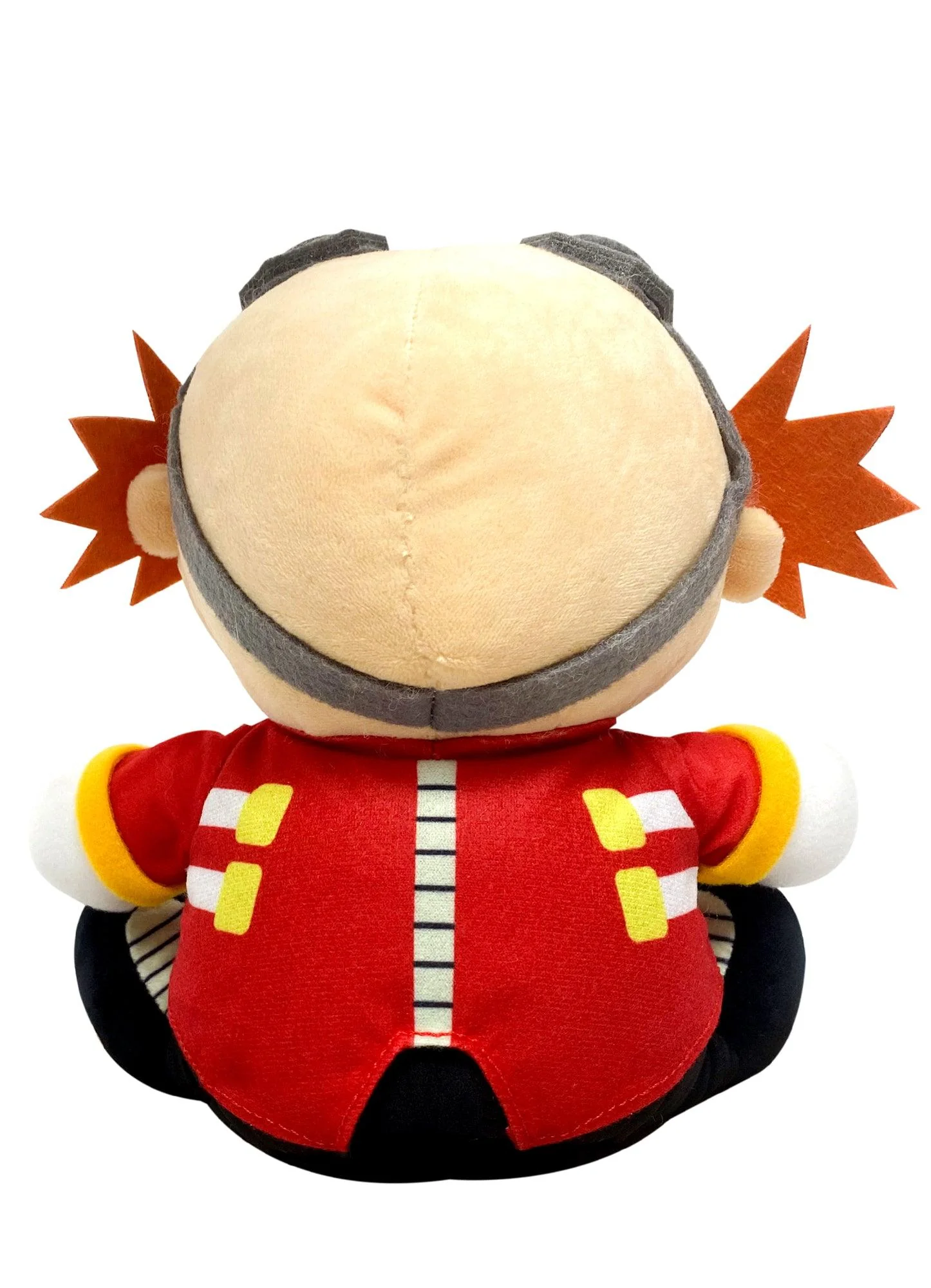 Sonic The Hedgehog - Dr. Robotnik "Eggman" Surprised Sitting Plush 7"H - Image 2