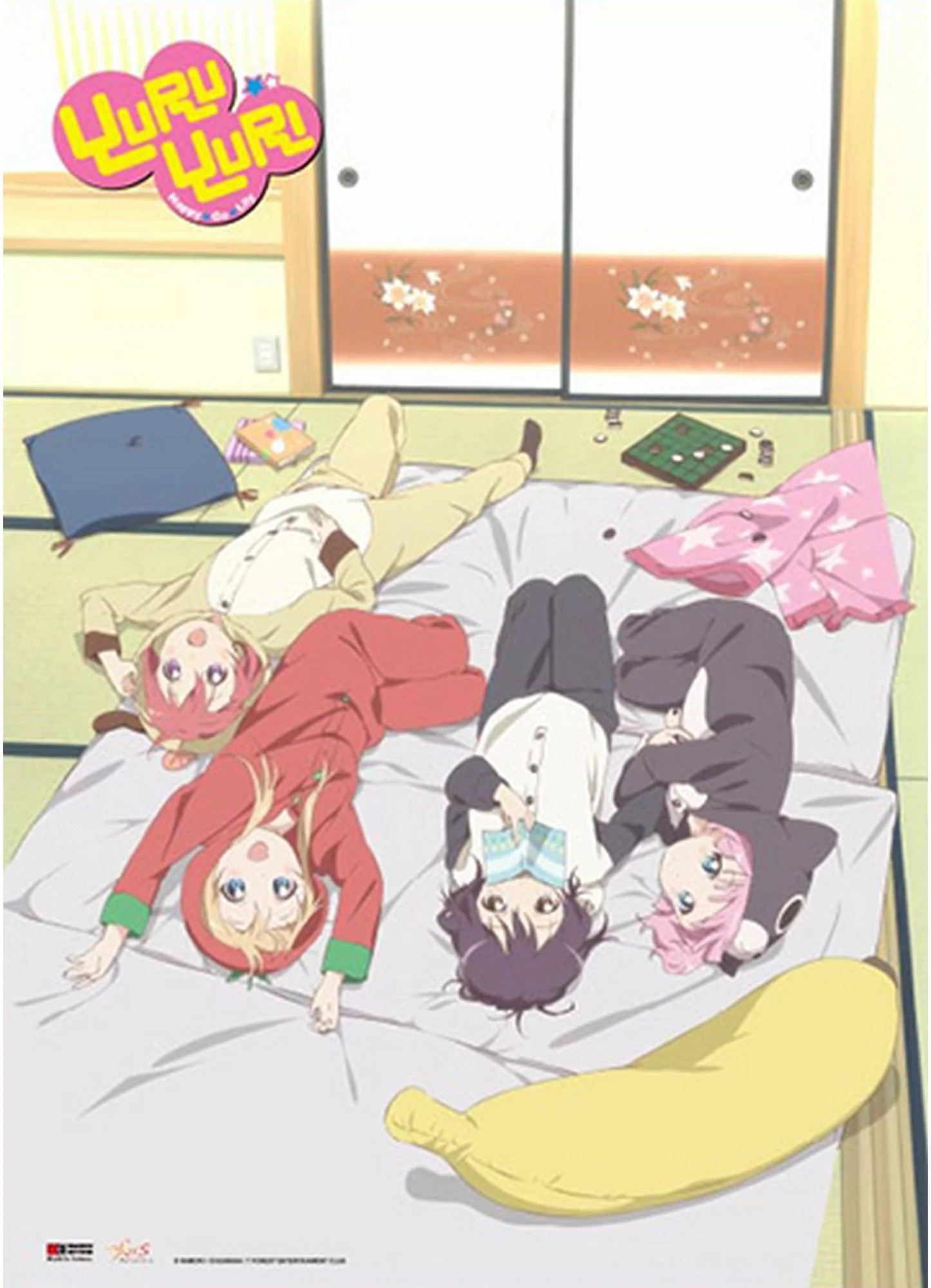 Yuruyuri - Resting Group Wall Scroll